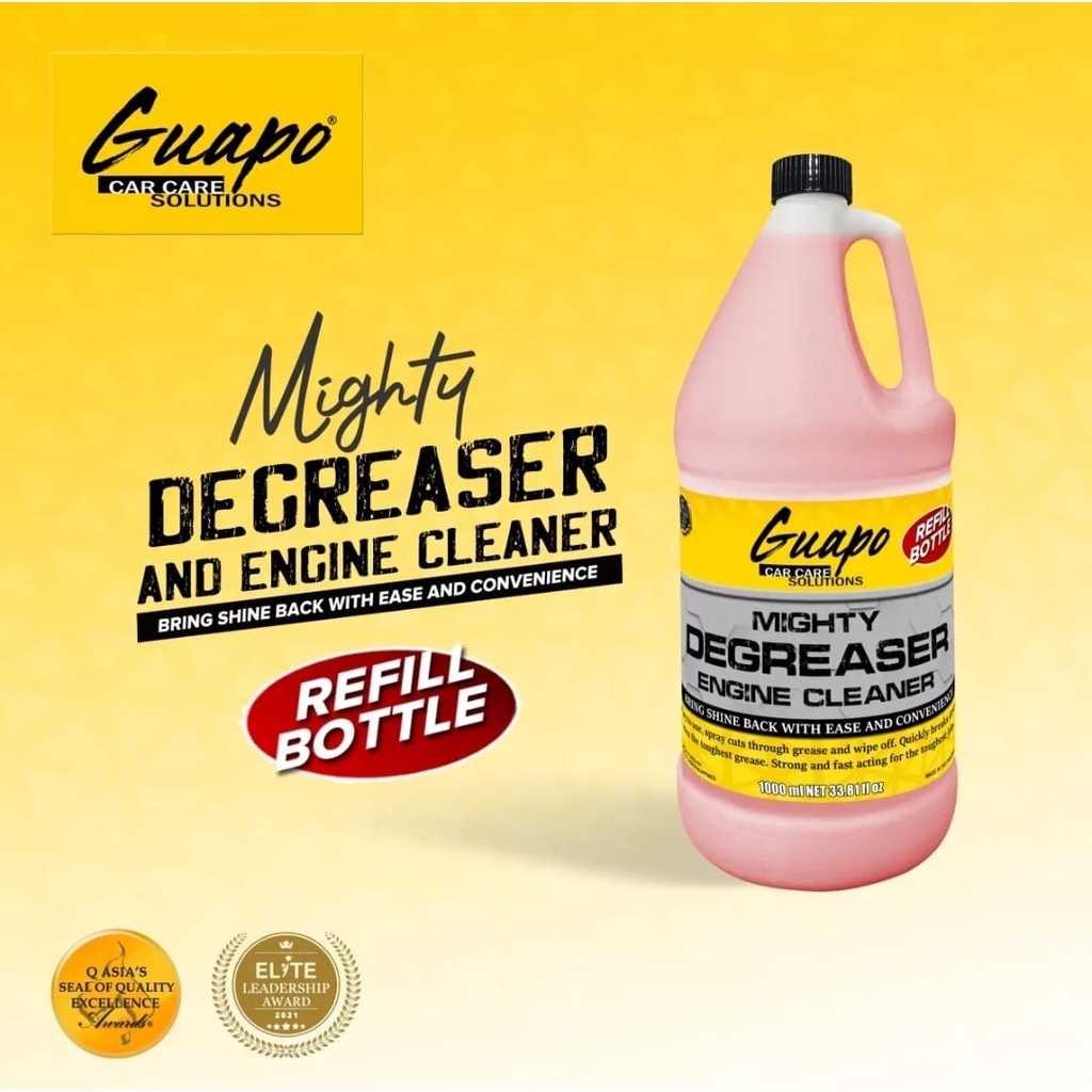Guapo Car Motor Care Solutions Mighty Degreaser 1 Liter Engine Bay