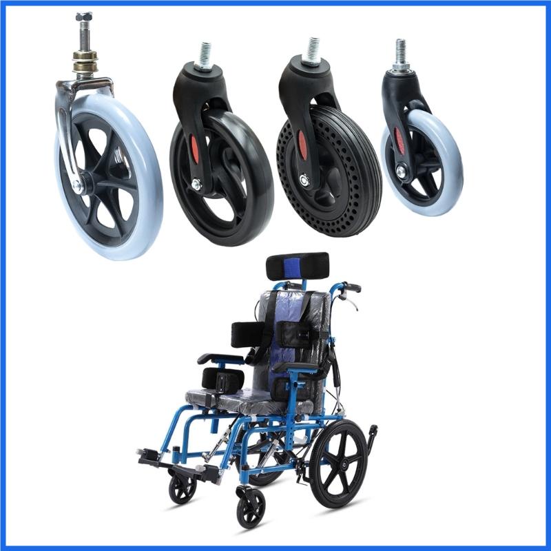 YML Wheelchair Wheel Replacement Wheelchair Wheel with Fork Wheelchair