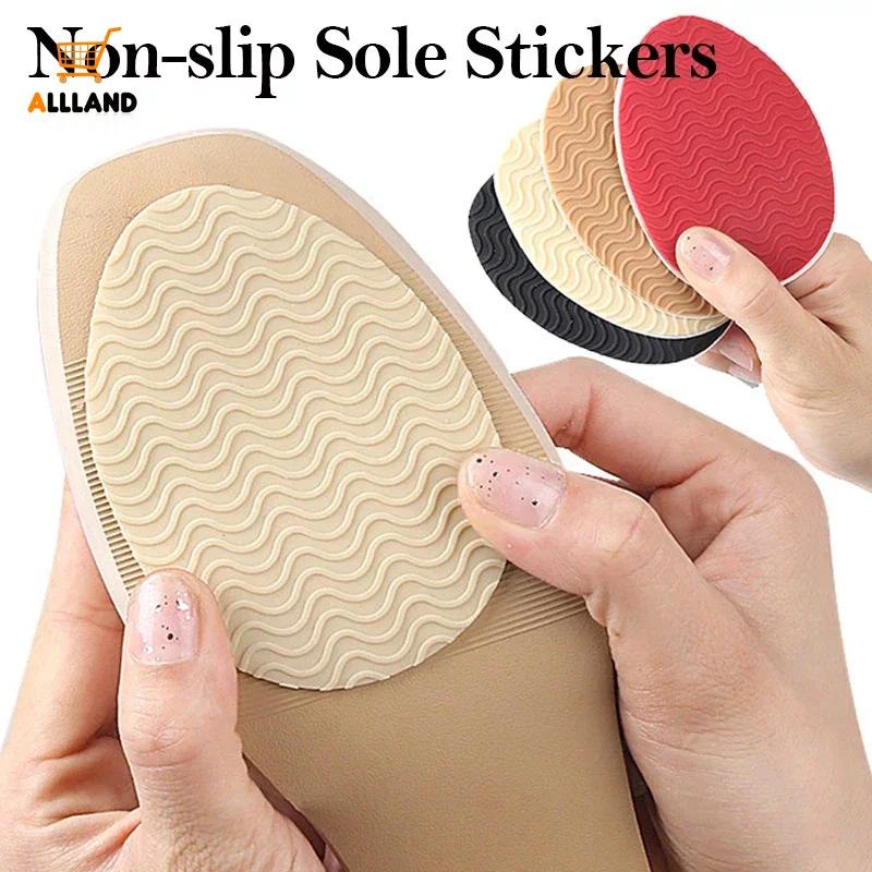 Rubber Forefoot Pads Men Women Shoes Soles Protector Antislip Repair Outsoles Selfadhesive