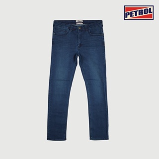 Petrol Men's Basic Denim Stretchable Pants Skin Tight Fitting Mid