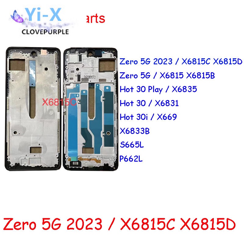Middle Frame For Infinix Zero 5G 2023 Hot 30 Play 30i X6815C X6815 ...