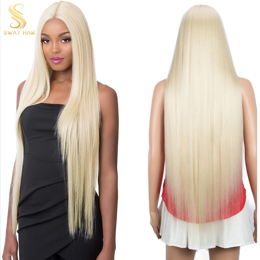 100cm blonde wig best sale