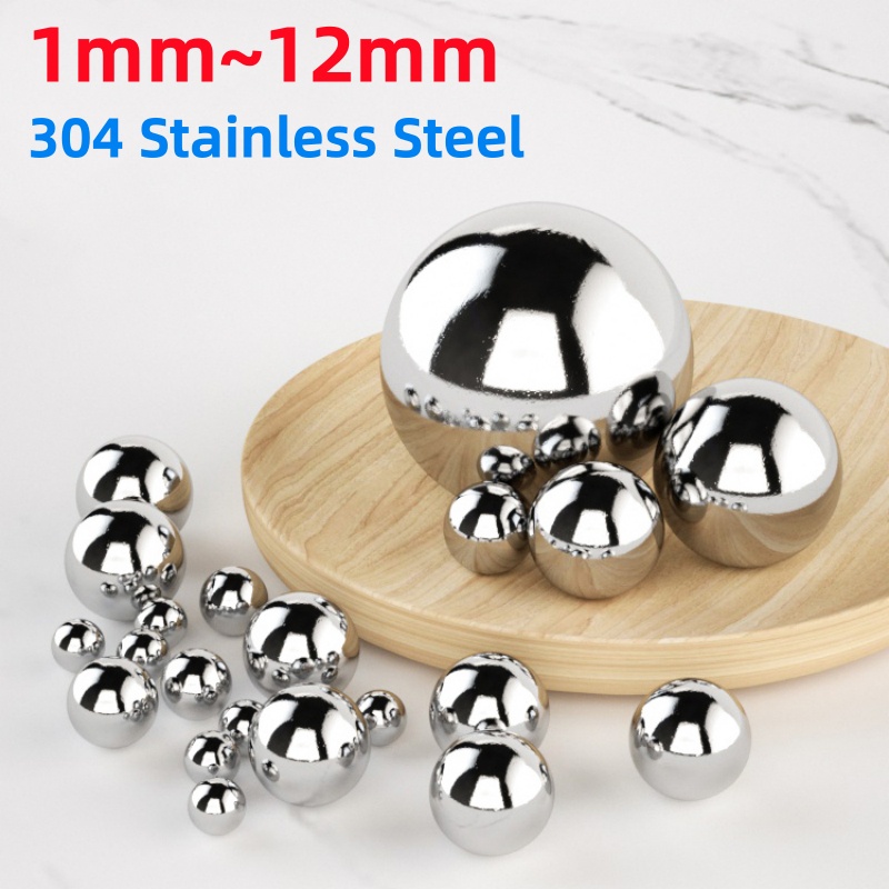 Bearing Balls Metric 1.3mm-5mm 304 Stainless Steel G100 Precision Balls 200pcs - Bed Bath