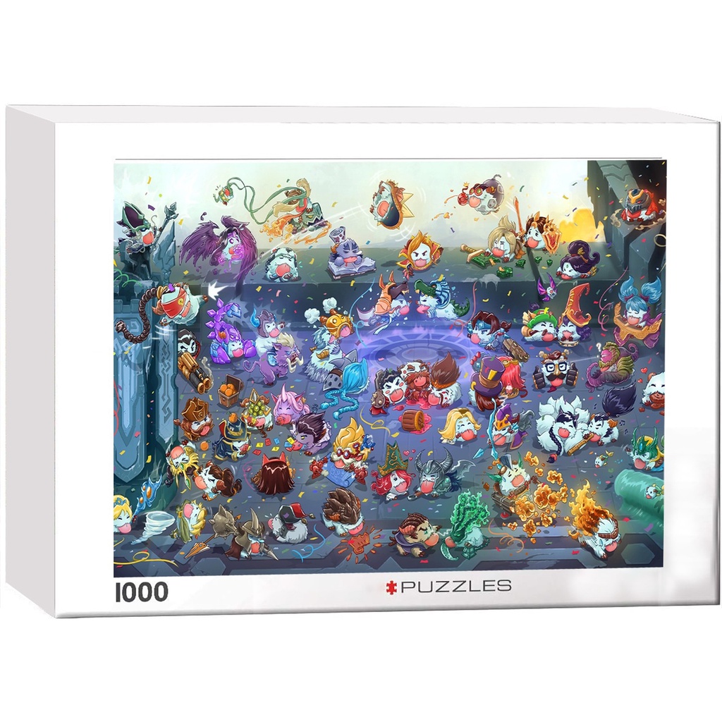 Sona Volibear Tryndamere Annie League of Legends Riven Jigsaw Puzzle