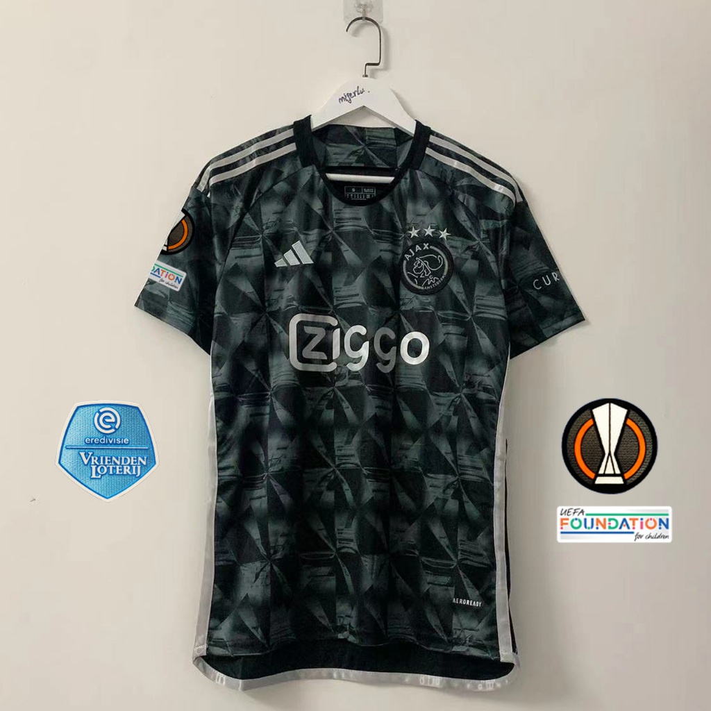 soccer888 Fans issue 2023 24 Ajax 3rd football jersey S 4XL