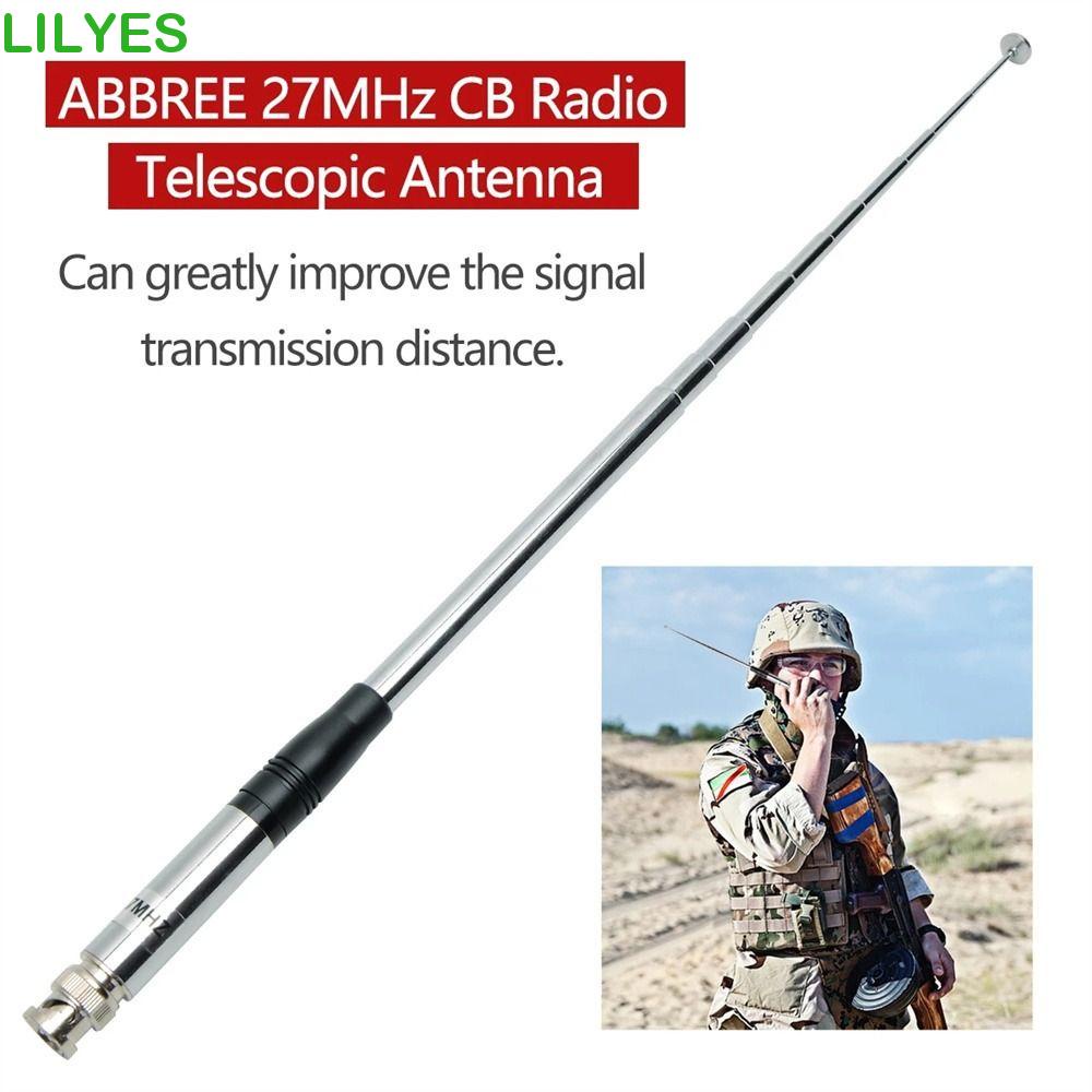 LILYES 27Mhz Antenna, 9-Inch to 51-Inch Metal Telescopic Antennas ...