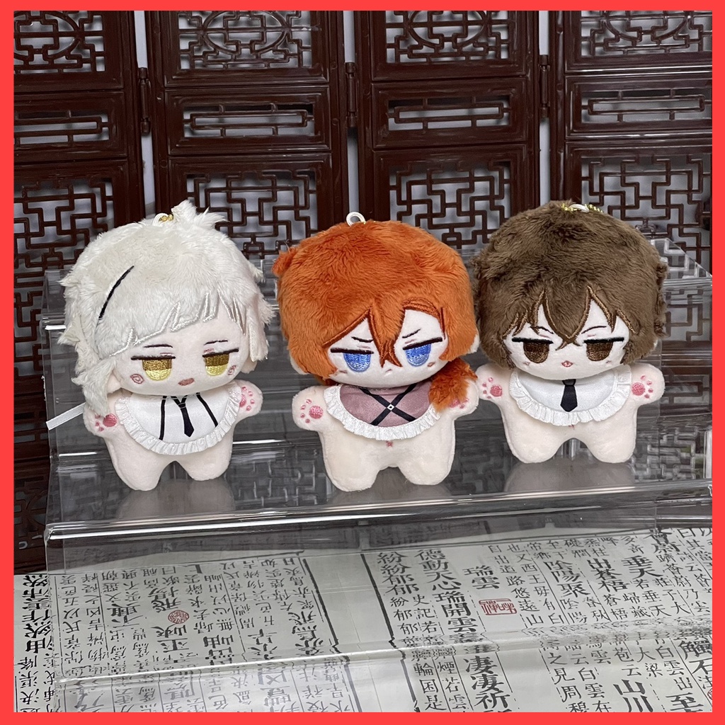 10cm Doll Clothes Bungo Stray Dogs Dazai Osamu Nakahara Chuuya Edogaw