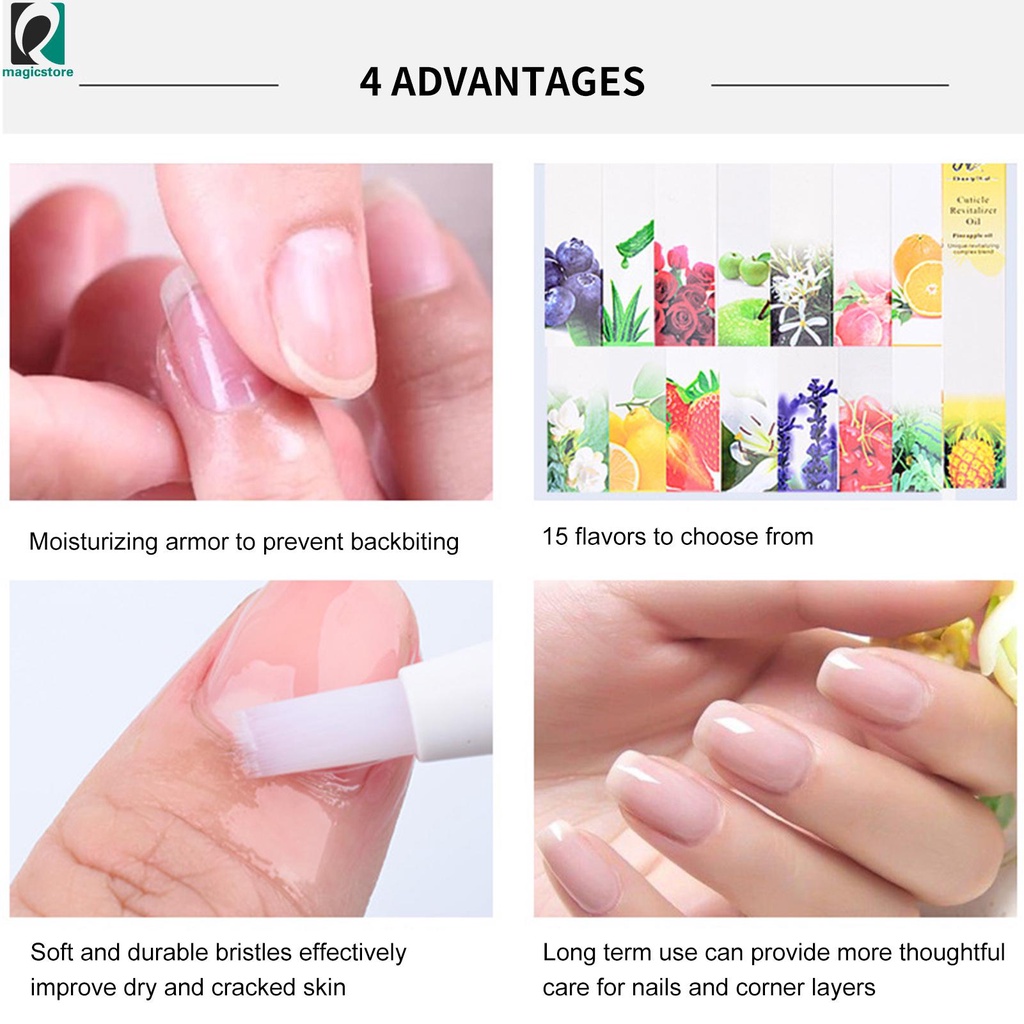 Nail Cuticle Repair Nutrition Oil Leakproof Healthy Strengthen Nail