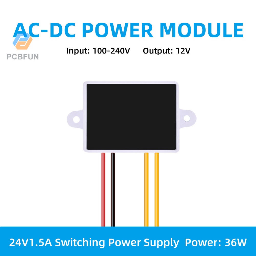 Pcbfun Acdc 100 240v To Dc12v3a 24v15a 220v To 12v24v Power Suply Converter Module Shopee 