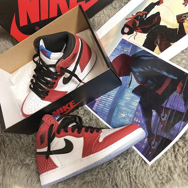 aj1 chicago spiderman