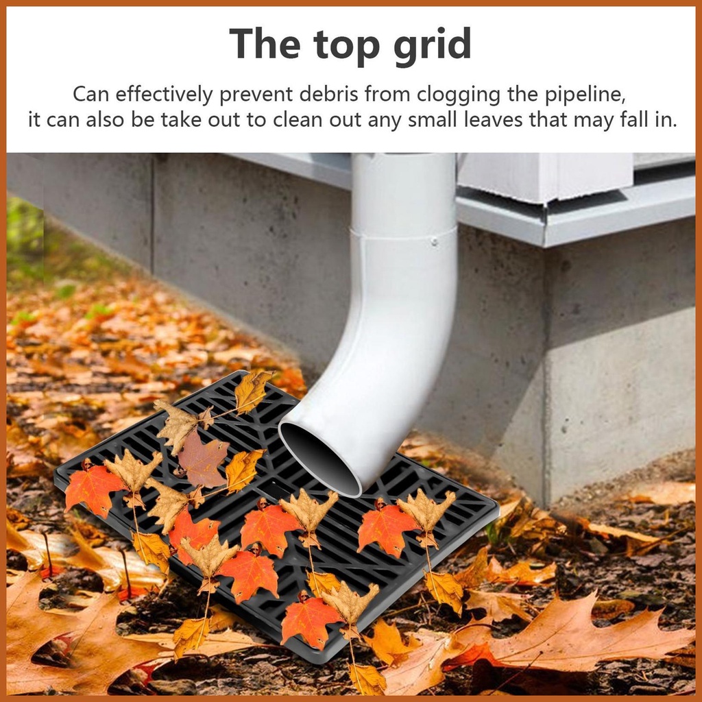 Catch Basin Downspout No Dig Flexible French Drain Pipe Underground