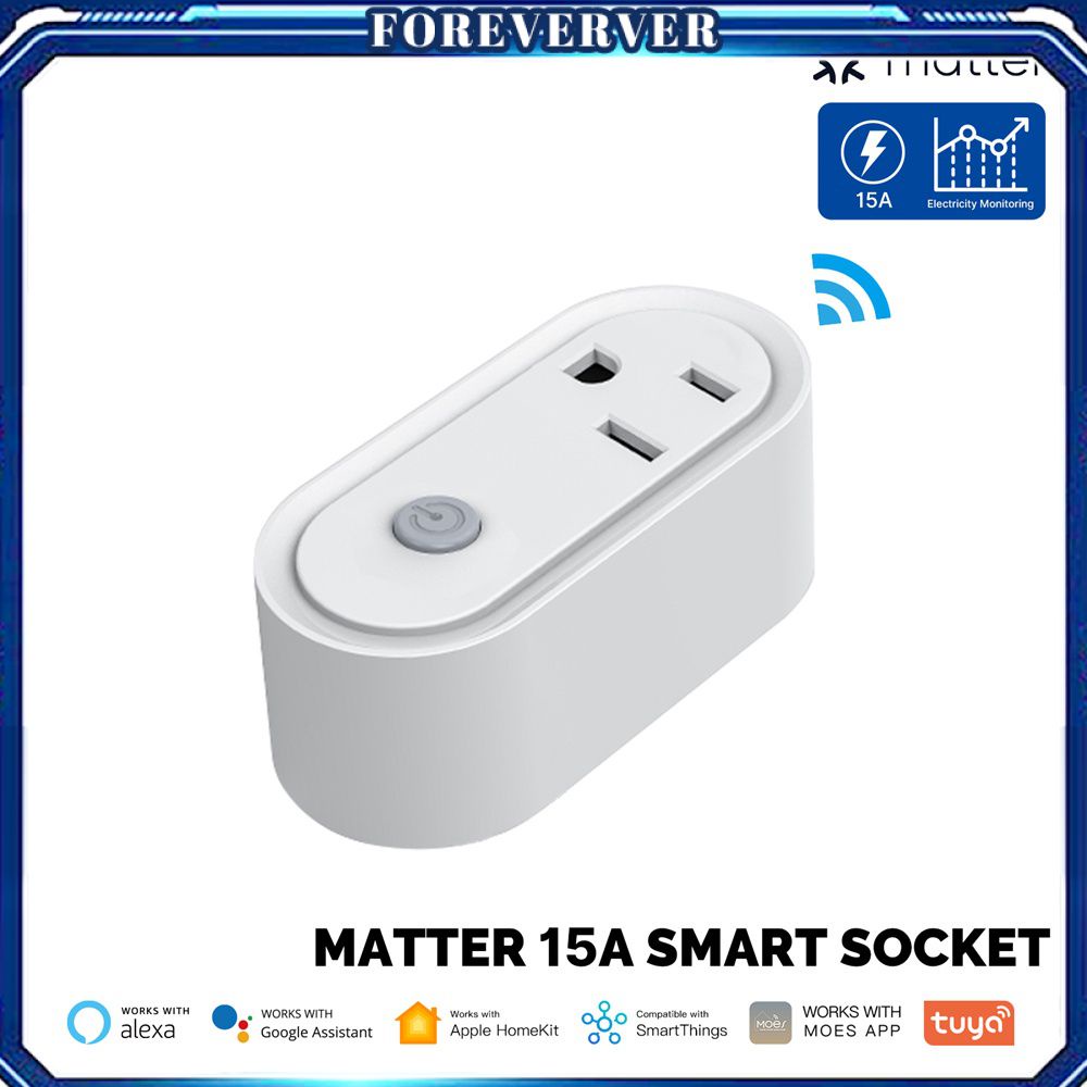 Smart WiFi Outlet with Power Metering and Alexa Voice Control Efficient
