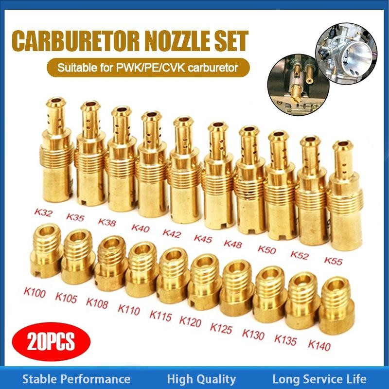 20Pcs Carburetor Main Injection Kit And 28mm Carburetor Are Suitable ...