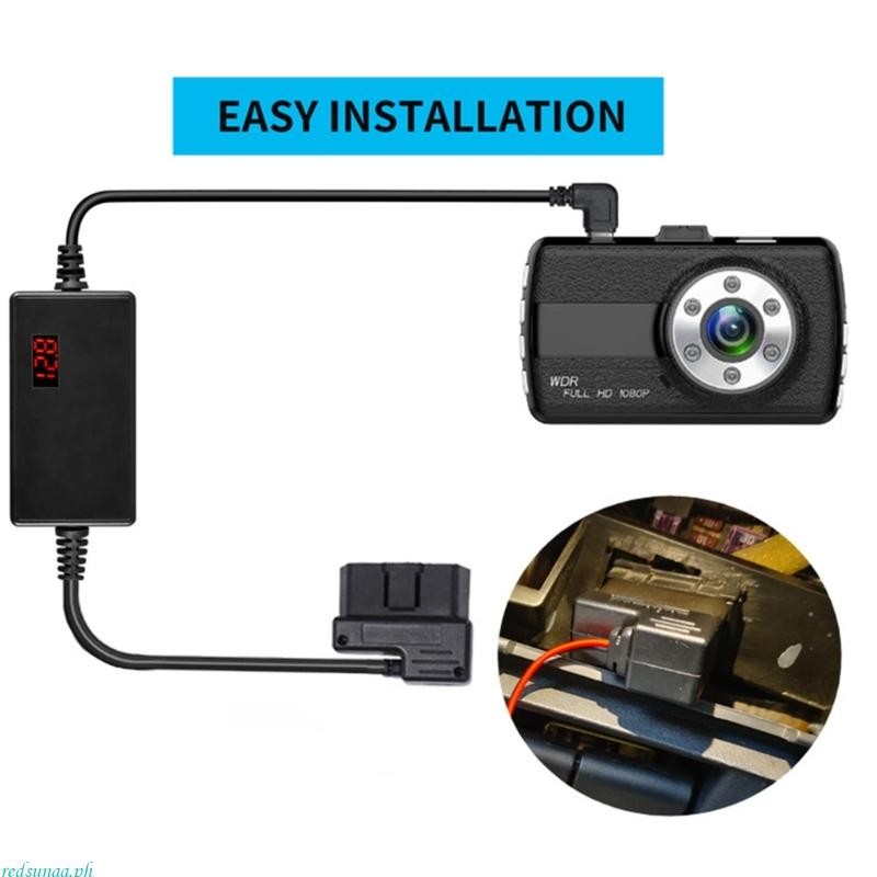 redsunaa OBD Power Cable with Switches Button USB USB C to OBD Power ...