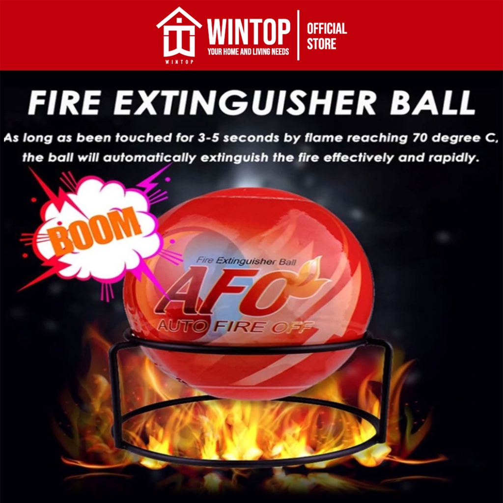 Wintop AFO Fire Extinguisher Ball SelfActivation Automatic Fire Sensor