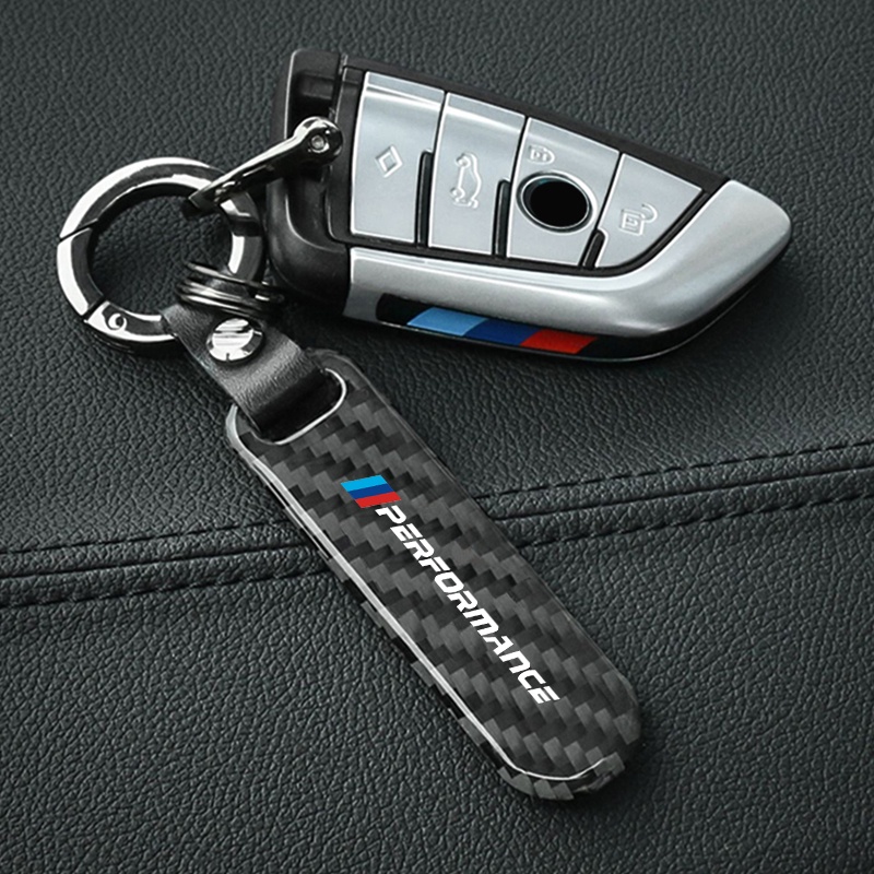 Carbon fiber keychain for BMW E30 E34 E36 E39 E46 E60 E61 E84 E87 E90 M