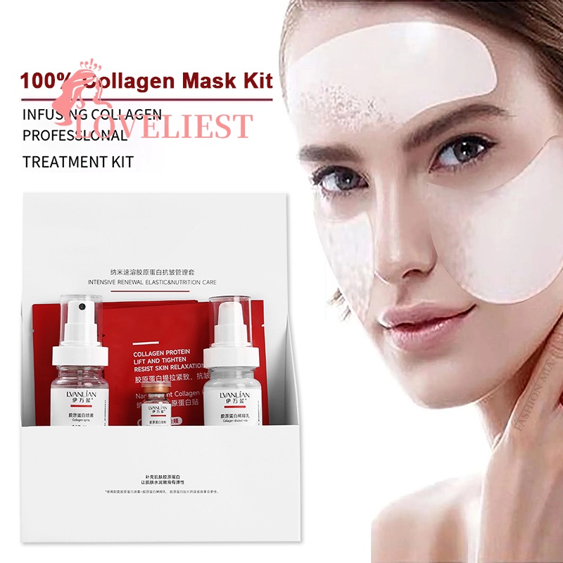Korea Highprime Soluble Collagen Hyaluronic Acid Mask Easy Absorbent