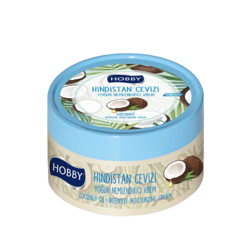 Hobby Intensive Hand & Body Moisturizing Cream Coconut Oil 250ml