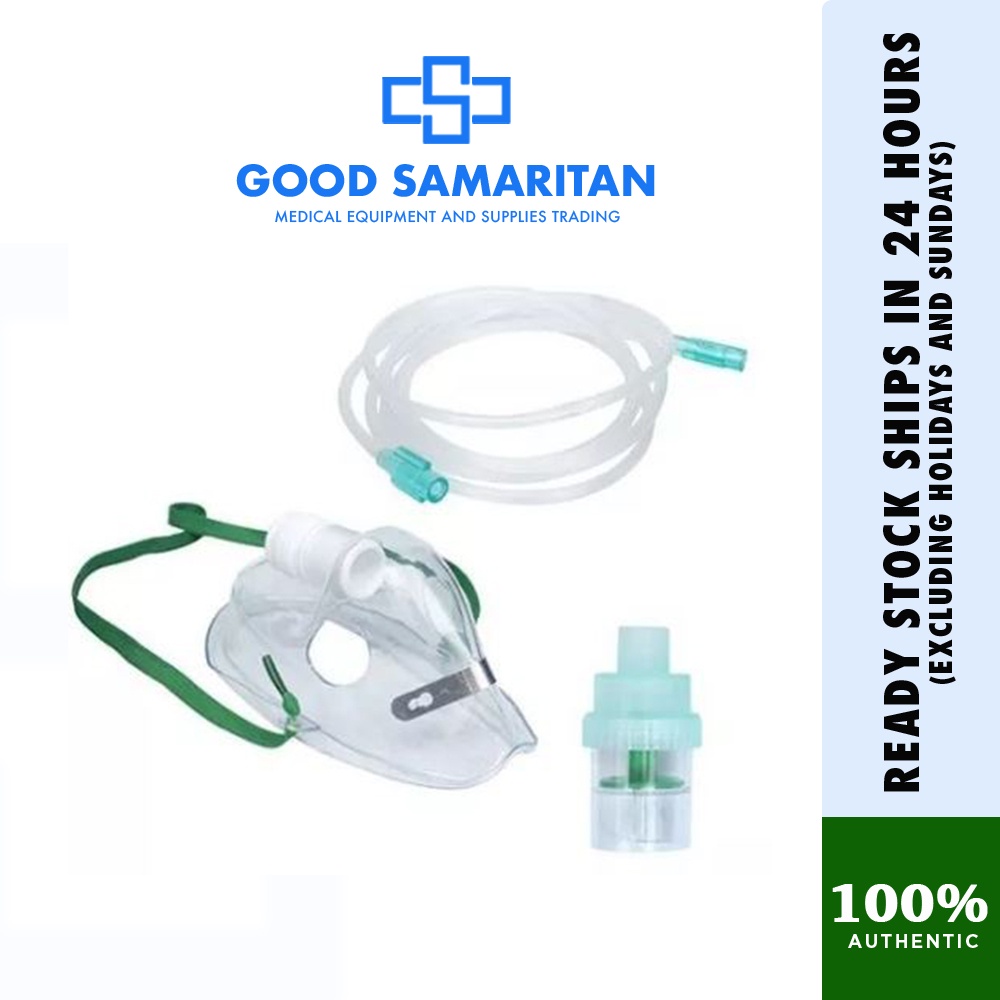 Nebulizer Kit with Mask / Nebkit only / Adult and Pedia | Shopee ...