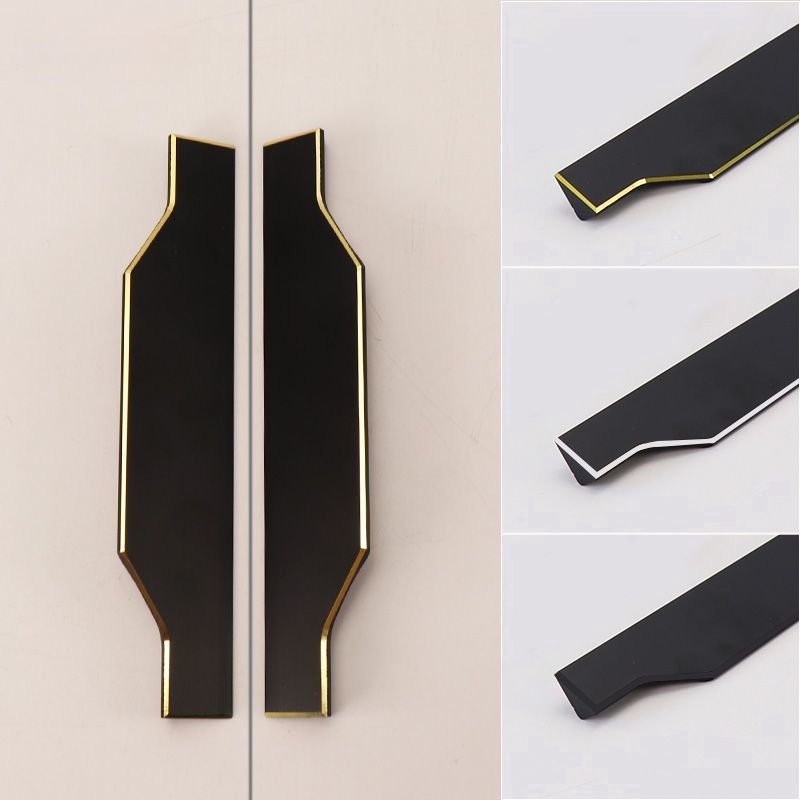 Modern Handles Wardrobes Knobs Long Door Handles for