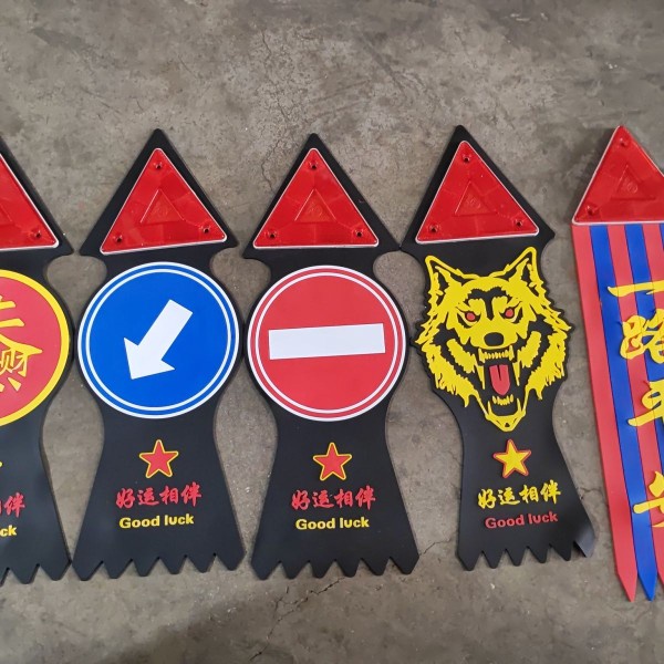 Truck supplies big truck decoration rear bumper floating flocs spike ...