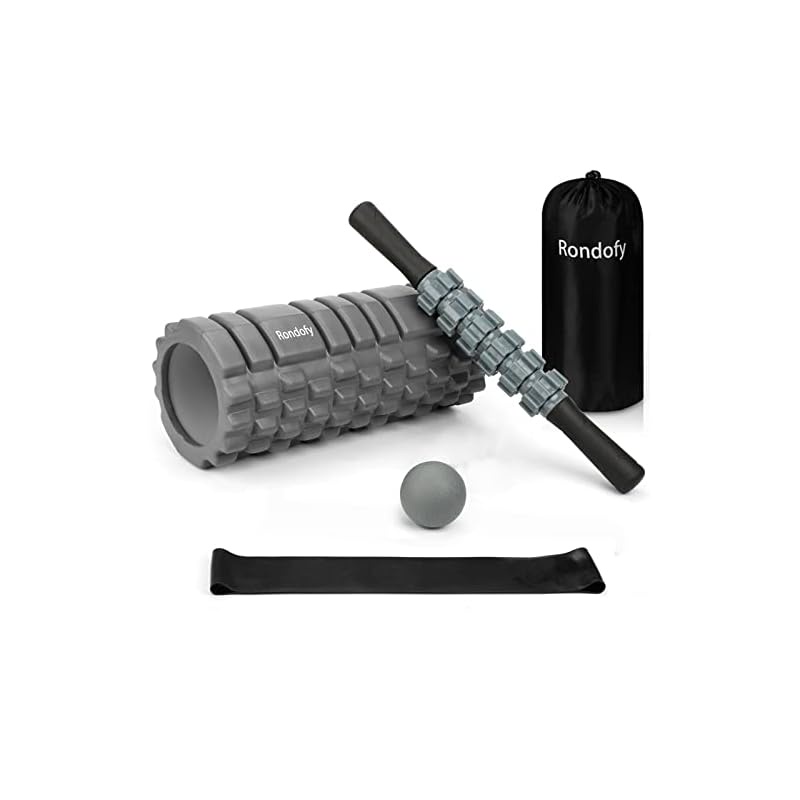 Rondofy Foam Roller Myofascial Release [2023 Industry Model] 500KG Load