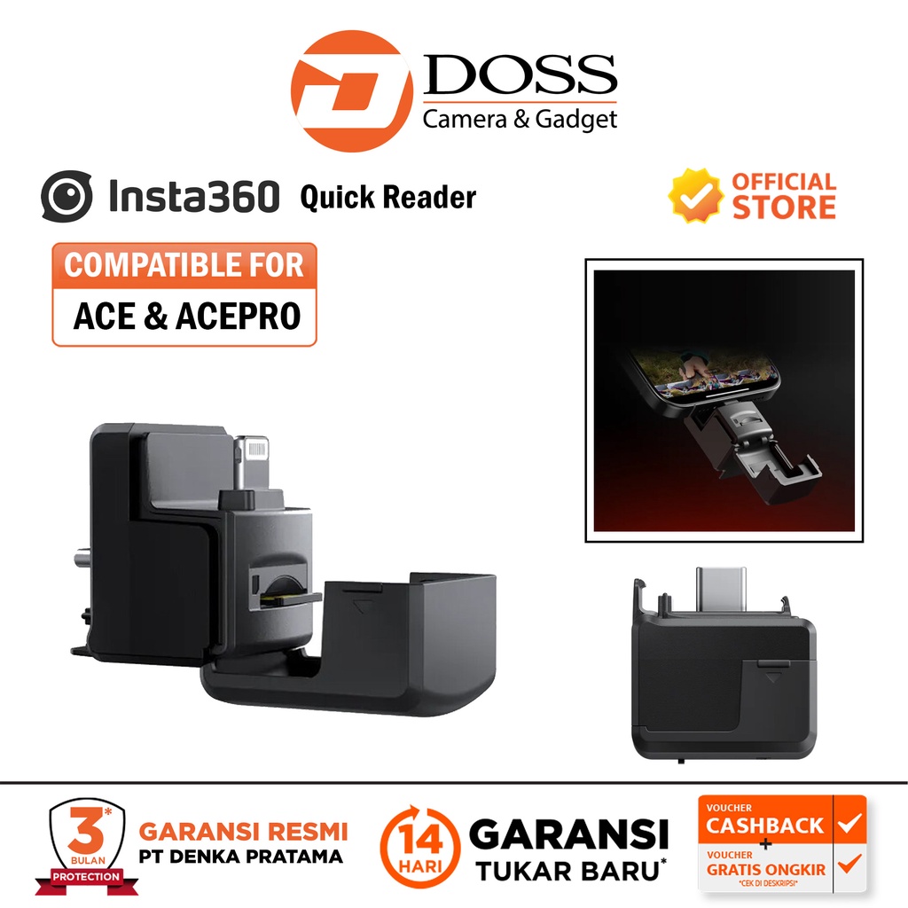 Insta360 Quick Reader for Insta 360 Ace and Ace Pro | Shopee Philippines
