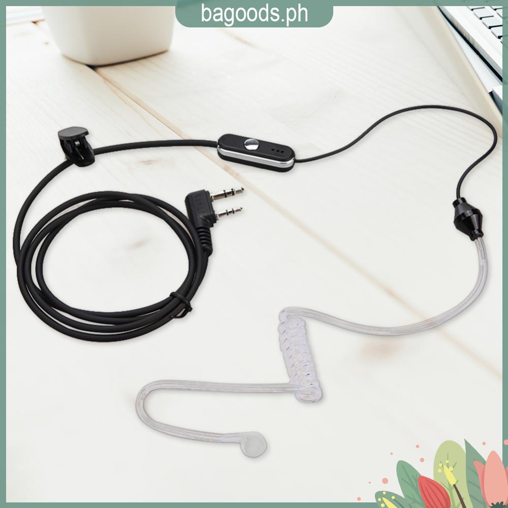 Bagoods In Stock Plastic Earphone Earpiece Headphone Pin Acoustic Tube Practical Earphone