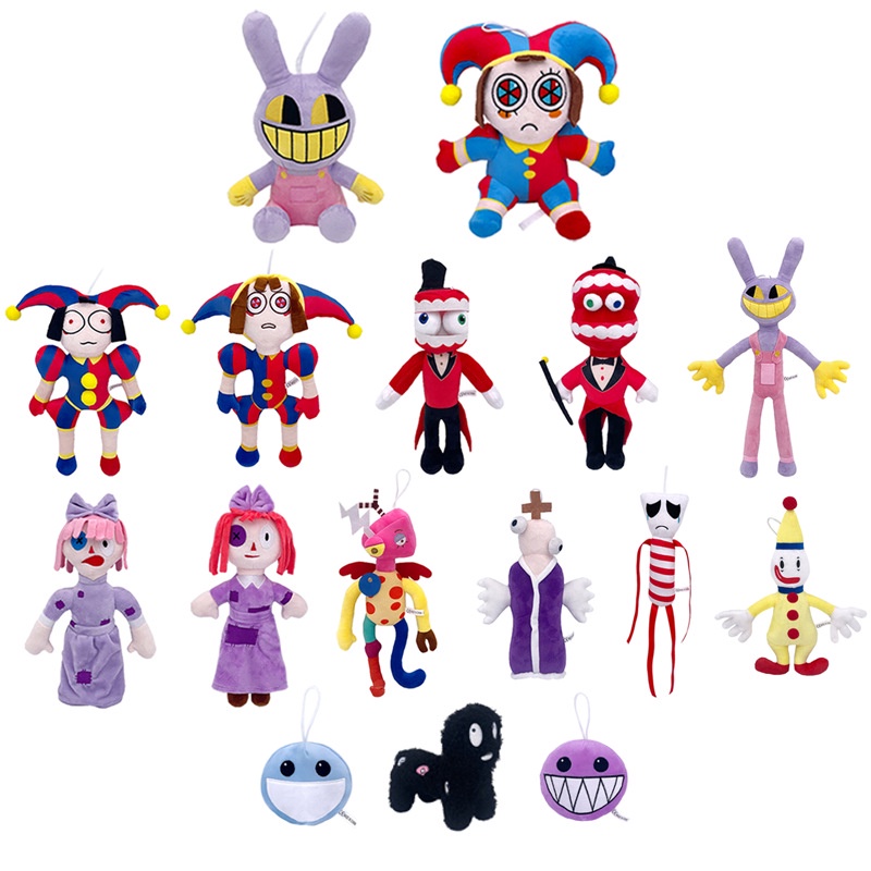 The Amazing Digital Circus Pomni Jax Cartoon Plushie Toys Theater ...