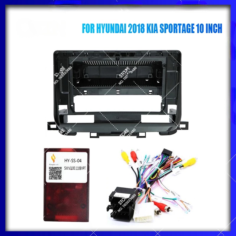 Car Frame Fascia Adapter Canbus Box Decoder Android Radio Audio Dash ...