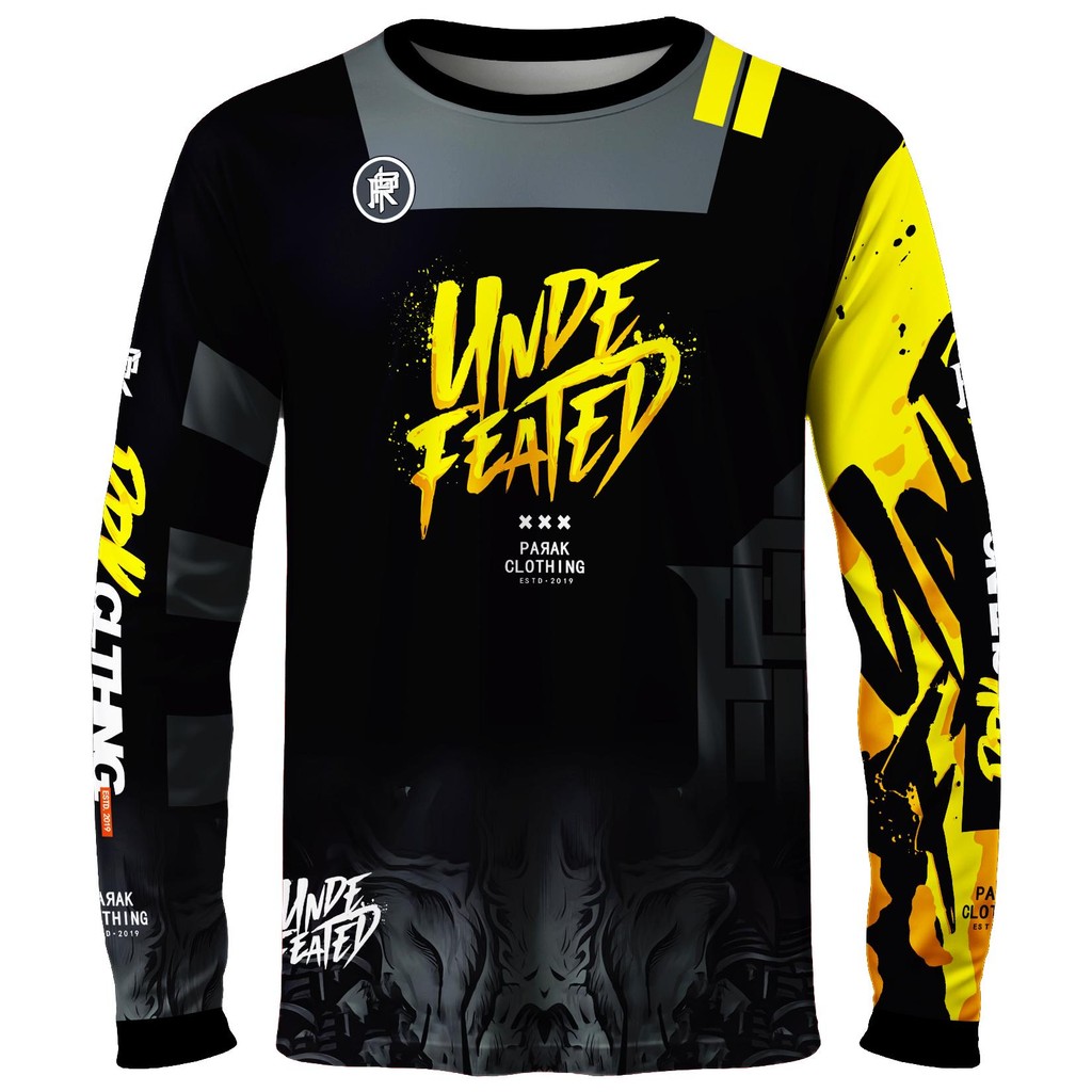 Motorcycle Jersey Long Sleeve Moto Shirt In Full Sublimation Print ...