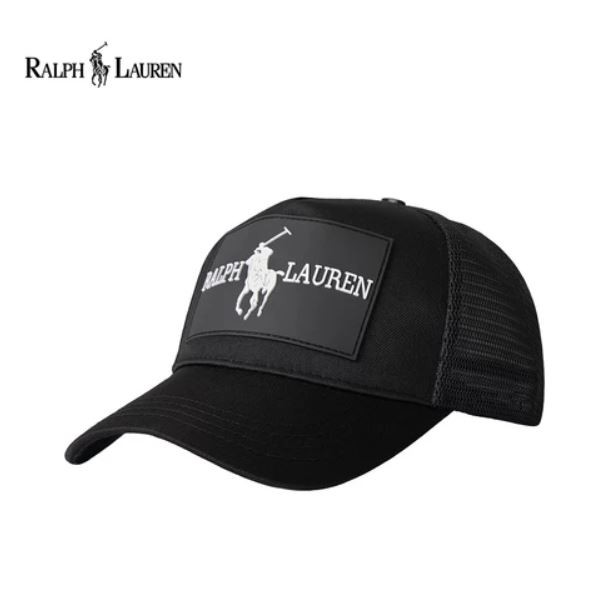 RL Net Cap Fashion Mesh Style Adjustable Back Baseball Hat Unisex ...