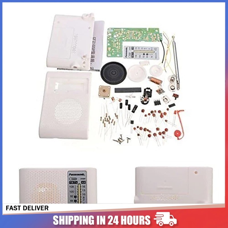 [Fast Shipping] Radio DIY Kit AM FM Radio Kit Electronic Assemble Kit ...