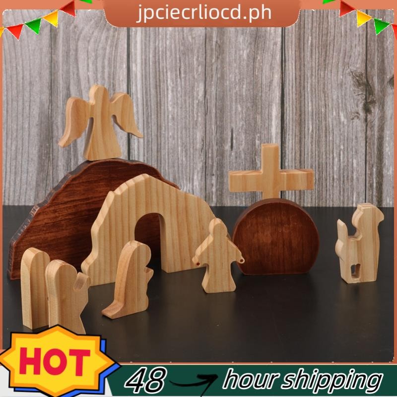 hot sale10 PCS Easter Jesus Resurrection Scene Reproduction Desktop ...