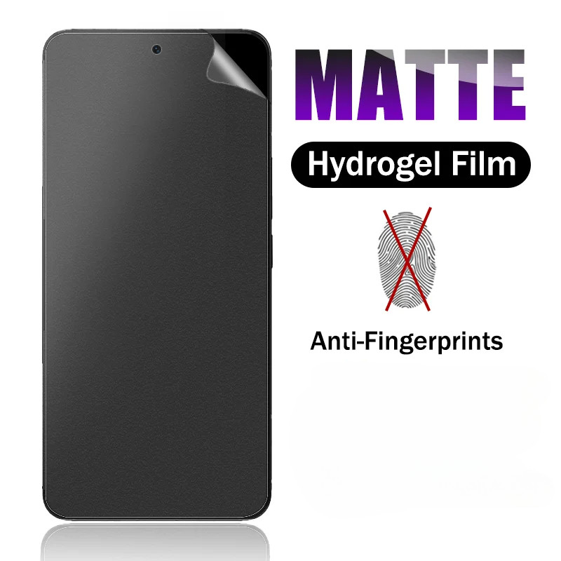 Redmi Note9 Note8 600D Full Cover Matte Frosted Soft Hydrogel Film For ...