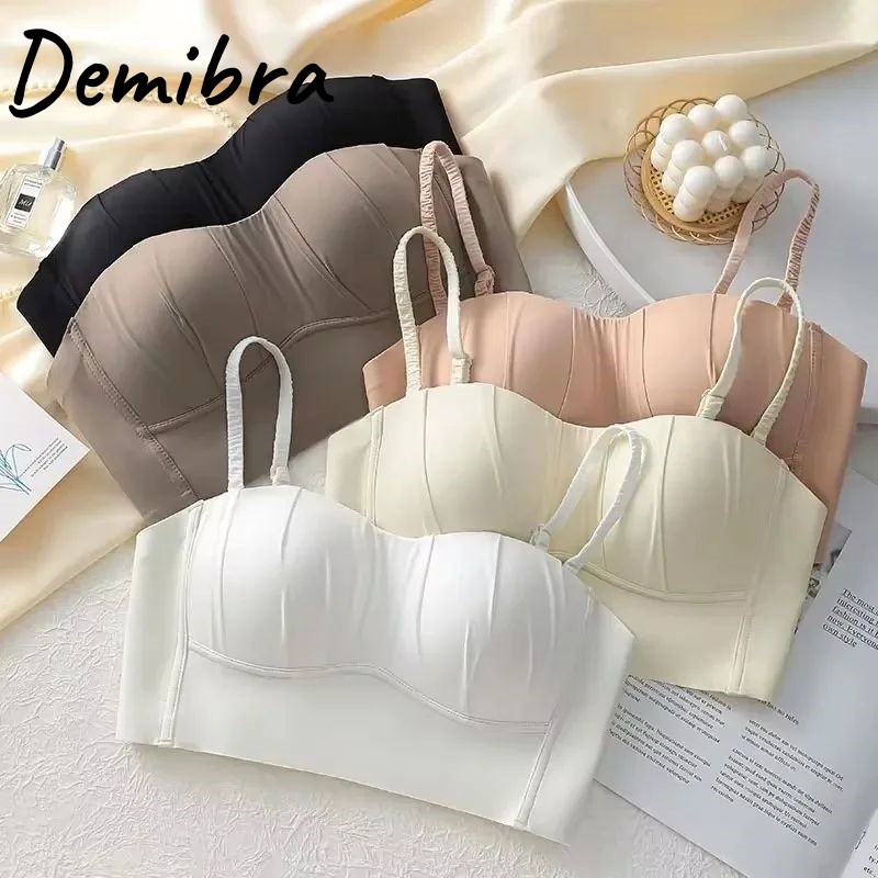 Women Seamless Bra Wireless Adjustable Push Up Bras and Comfort Ladies ...