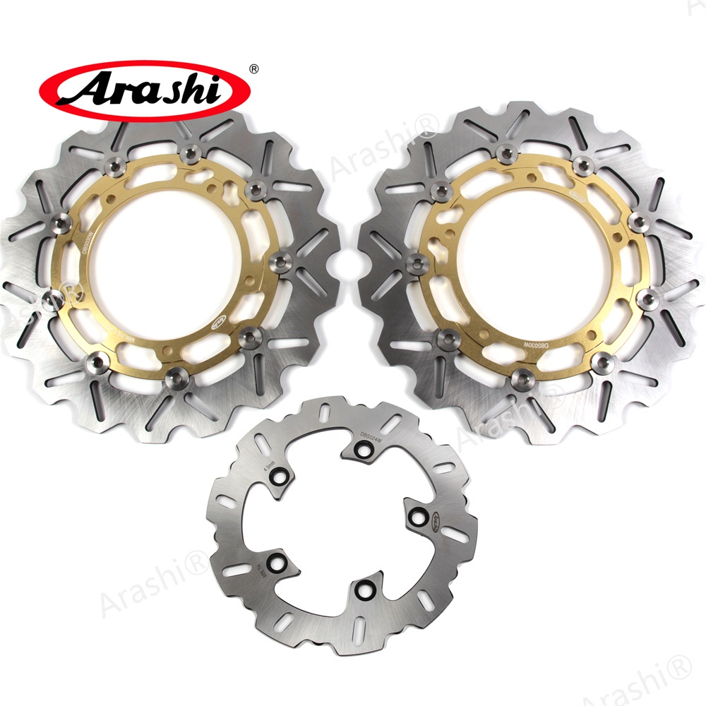 Motorcycle Brakes Arashi Front Brake Disc Rotors For Honda