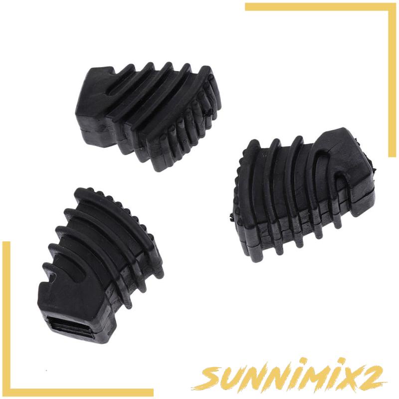 [Sunnimix2] 3pcs Drum Rack Rubber Feet Pad Single Braced Drum Hardware ...