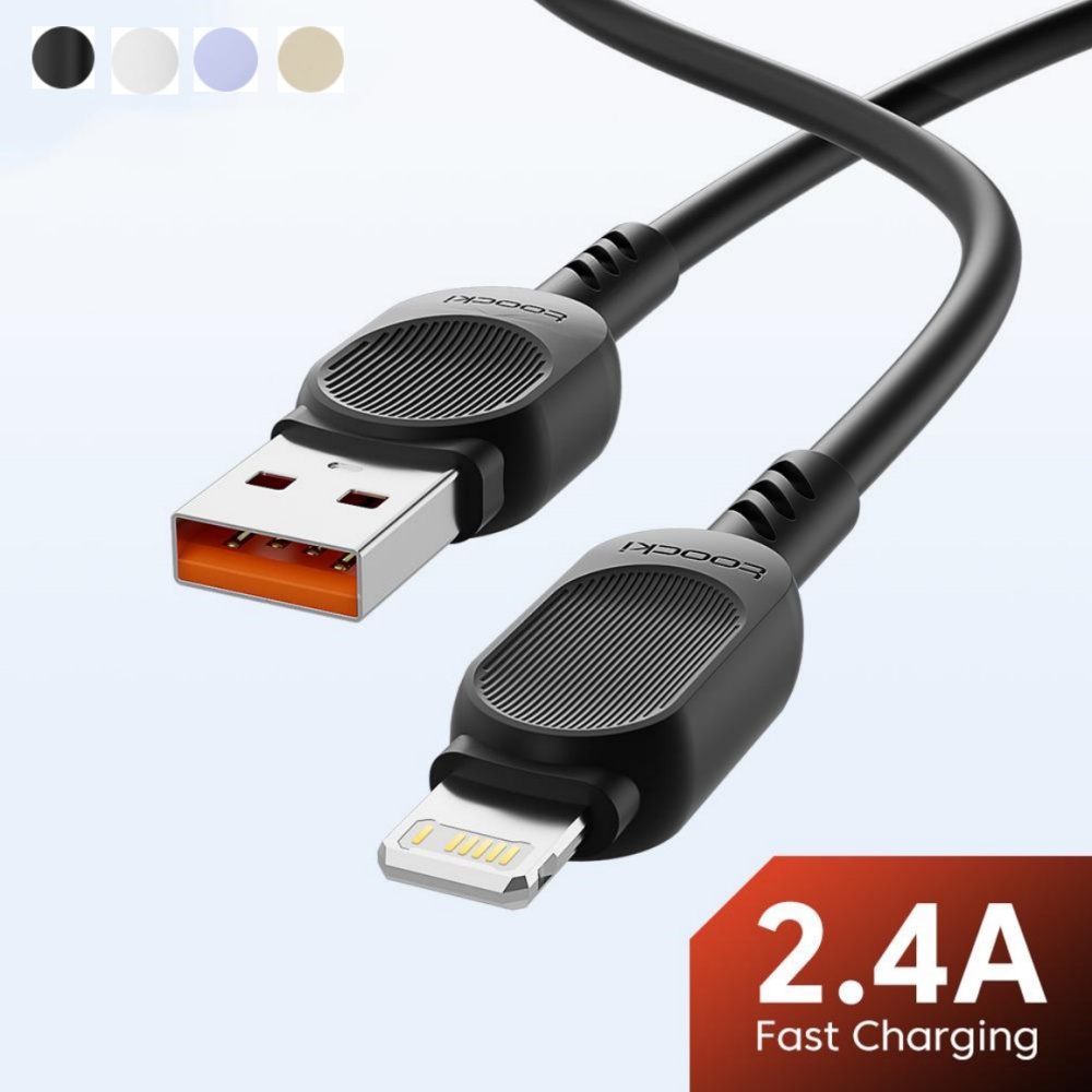 USB to Light-ning Cable Fast Charging Data Cord for 1Phone USB Cable ...