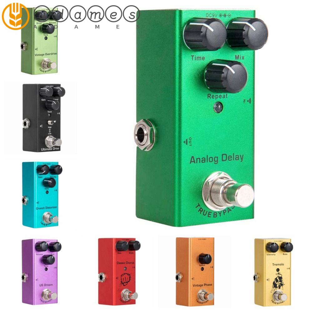 ADAMES Electric Guitar Effects, Analog Chorus Digital Delay Multi ...