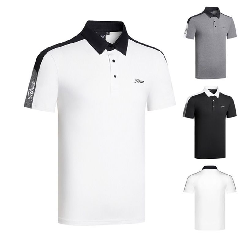 2023 Spot titleist Golf Clothing Men's Short-Sleeved Sports Wicking T ...