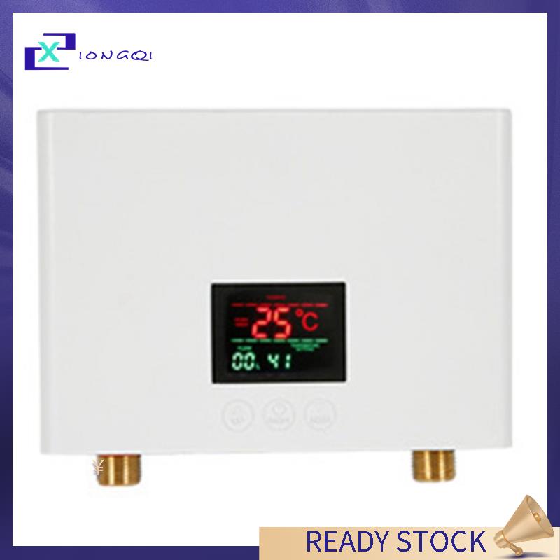 【Xiongqi】Eletric Water Heater Kitchen Bathroom Water Heater 5500W ...