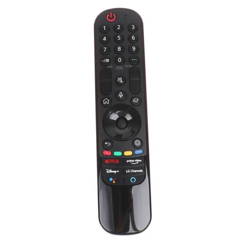 Replacement MR21GA Infrared Remote Control For LG 2021 QLED TVs (43UP77506LA, Etc.) – Black