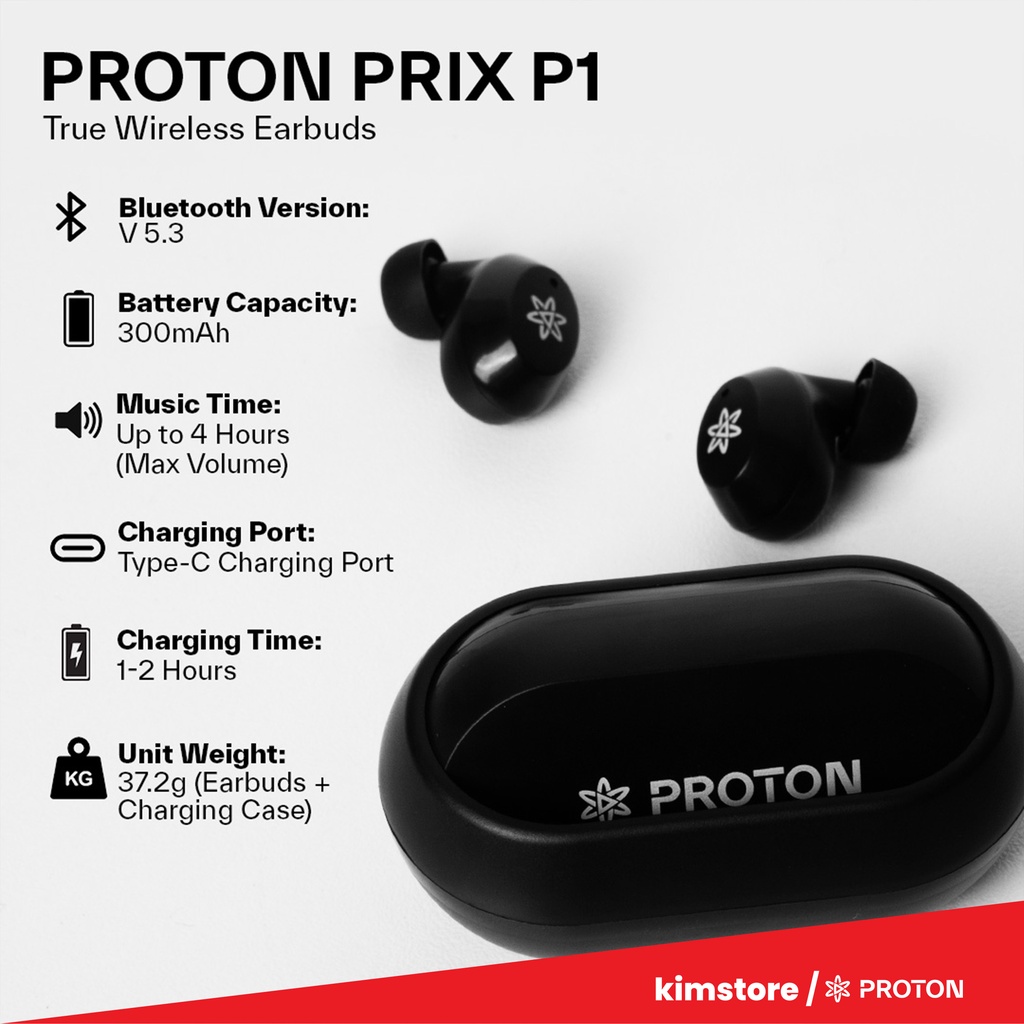 Proton Prix P1 True Wireless Earbuds Shopee Philippines