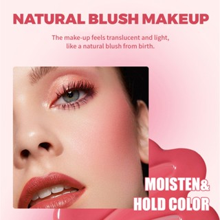 Yuri Chika Liquid Blush Contouring Blush Cream Brightening Complexion Nude Makeup Rouge Color