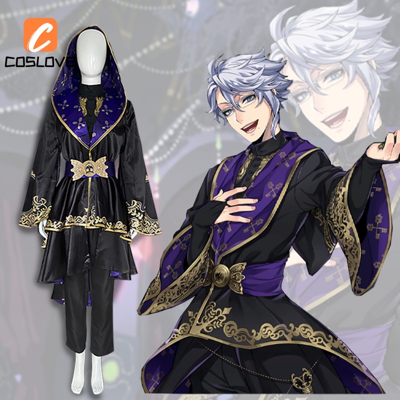 Game Twisted Wonderland Cosplay Team Suit Full Set Costume Long Cape ...