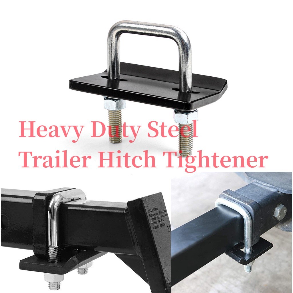 ELITEWILL 2-Pack Hitch Tightener Clamps - Anti-Rattle Coupling Clamps For 2 Inch Receivers