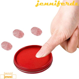 Round Red Stamp Pad Durable Red Stamp Ink Pad Chinese Yinni Pad