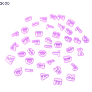 40pcs/set Alphabet Number Cookies Cutter Fondant Biscuit Cutter Mold Figure  Letter Pastry Cake Mould Baking Decorating Tools