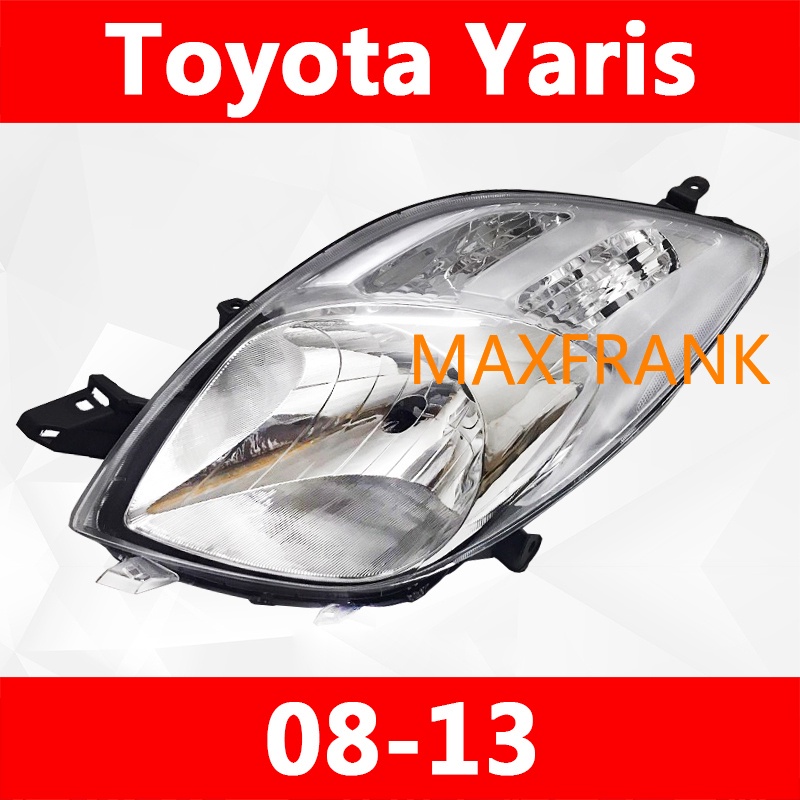 Toyota Yaris Headlight2006 2013headlamphead Lightlens Front Lamp 